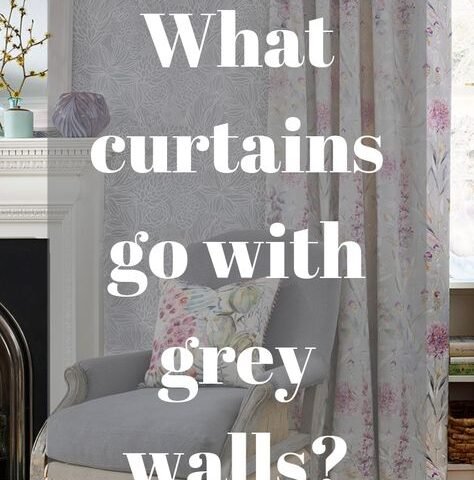 What Color Curtains Go With Grey Walls in the Living Room